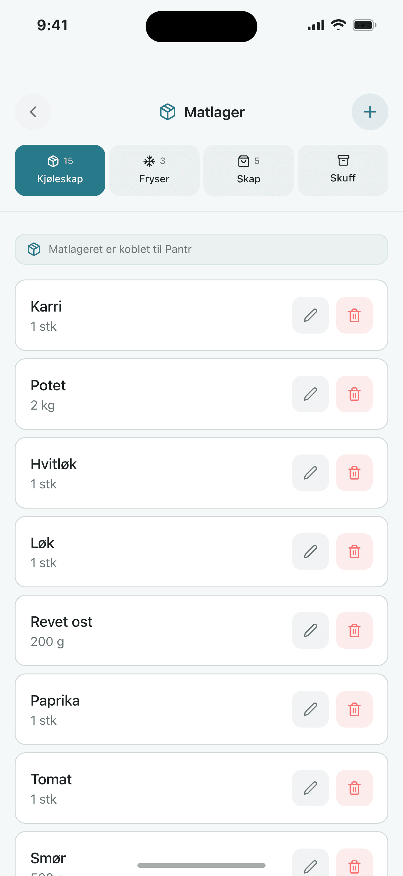 Fridgr – Middagsforslag fra det dere har